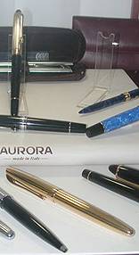 penne personalizzate in oro e argento